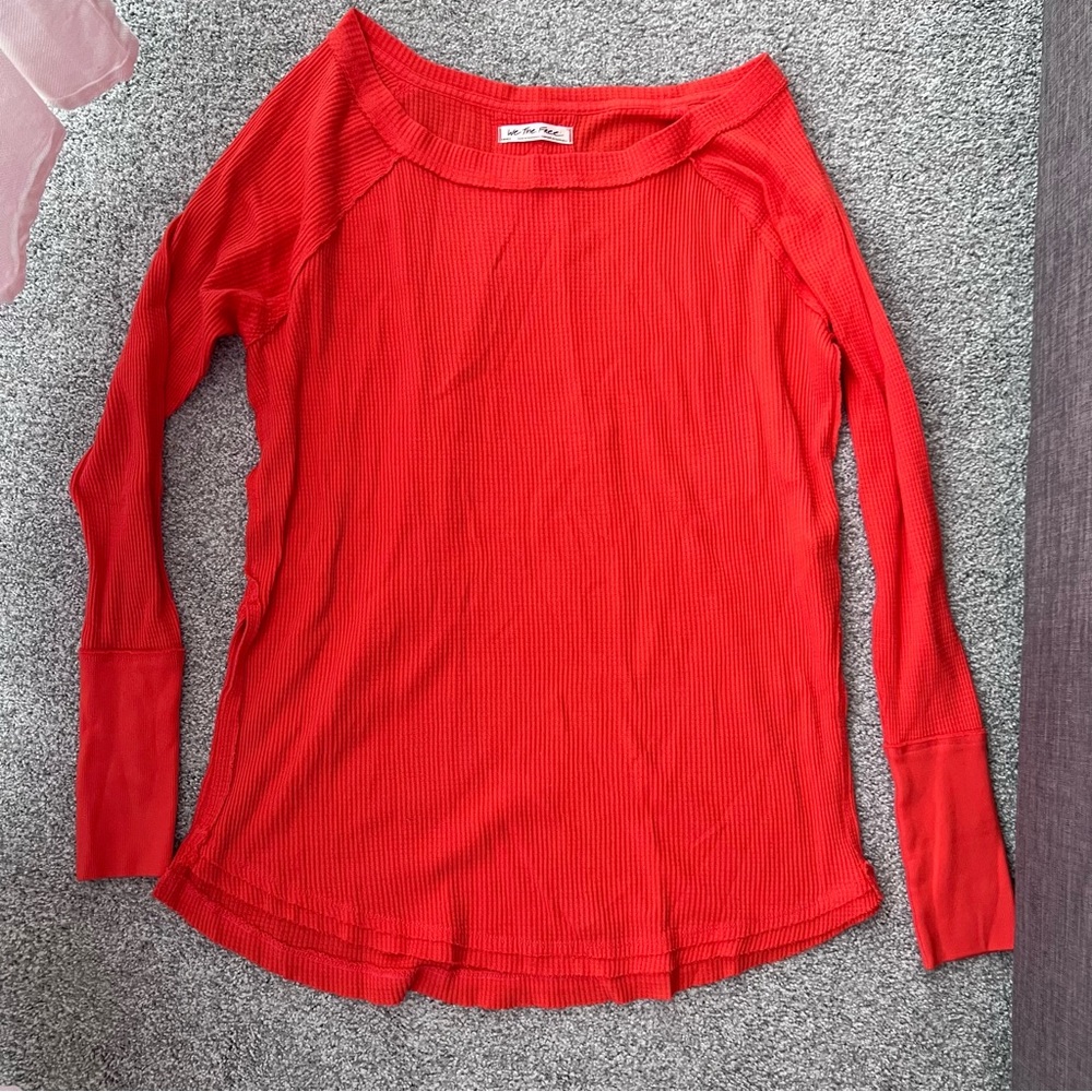 Free people snowy thermal top